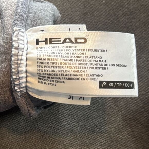 HEAD Kids Gray Touchscreen Mittens 
Size XS (2-4) - Picture 5 of 6